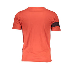 Gas Orange Cotton T-Shirt