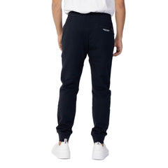 Armani Exchange Blue Cotton Joggers (Workout Pants)