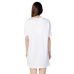 Love Moschino White Cotton Short