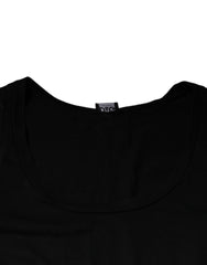 Dolce & Gabbana Black Cotton Tank Sleeveless Men T-shirt