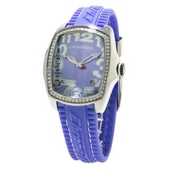 Chronotech Blue Rubber Watch