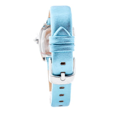 Chronotech Blue Leather Watch