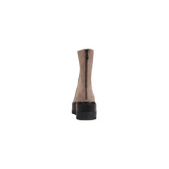 Calvin Klein Jeans Beige Recycled Polyester Ankle Boots