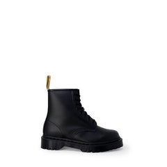Dr. Martens Black Polyester Lace-Up Boots