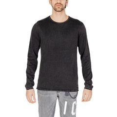 Jack Jones Black Cotton Sweatshirt