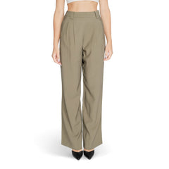 Morgan De Toi Green Cotton Pant