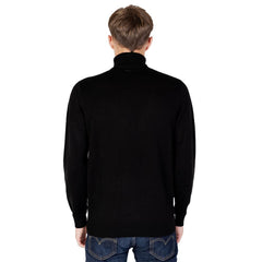 Antony Morato Black Wool Turtleneck