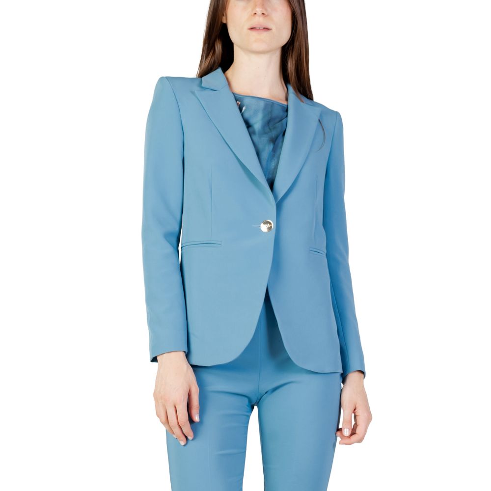 Rinascimento Turquoise Polyester Suits & Blazer