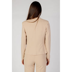 Rinascimento Beige Polyester Suits & Blazer