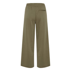 ICHI Green Recycled Polyester Pant