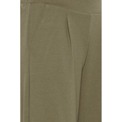 ICHI Green Recycled Polyester Pant