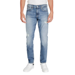Tommy Hilfiger Jeans Blue Cotton Slim Fit Jean