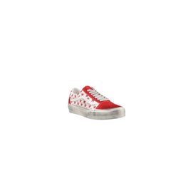 Vans Red Suede Leather Sneaker