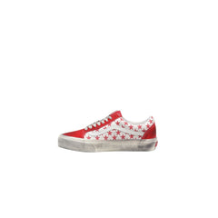 Vans Red Suede Leather Sneaker