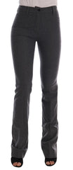 Ermanno Scervino Chic Gray Formal Pants - Elegance Refined