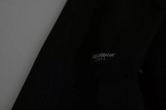 Dolce & Gabbana Black Men Formal STAFF Dress Waistcoat Vest