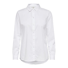 Jacqueline De Yong White Cotton Shirt