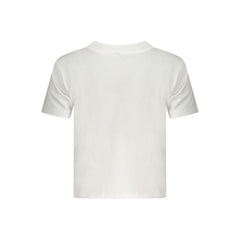 Calvin Klein White Cotton Women T-Shirt