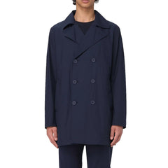 People Of Shibuya Blue Recycled Polyester Men Jacket