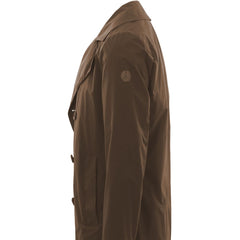 People Of Shibuya Brown Recycled Polyester Men Jacket