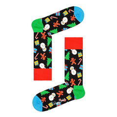 Happy Socks Red Cotton Tights & Sock
