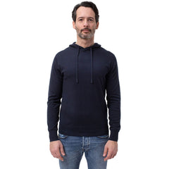 People Of Shibuya Blue Cotton Men Hoodie