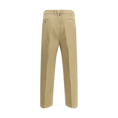 Thom Browne Beige Cotton Casual Pants