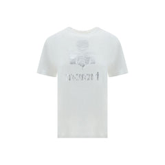Marant Etoile White Linen T-Shirt
