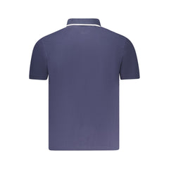 North Sails Blue Cotton Men Polo Shirt