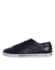 Dolce & Gabbana Blue Low Top Men Saint Tropez Sneakers Shoes