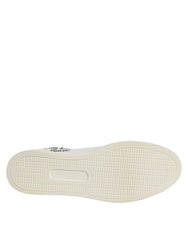 Dolce & Gabbana White Leather Milano Low Top Sneakers Shoes
