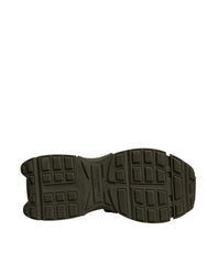 Dolce & Gabbana Military Green Space Low Top Sneakers Shoes