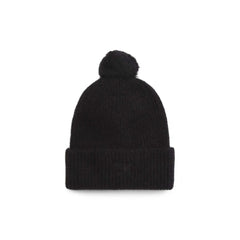 Calvin Klein Black Alpaca Leather Cap (Baseball Hat)