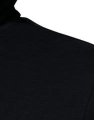 Dolce & Gabbana Blue Logo Full Zip Hooded Sweatshirt Sweater