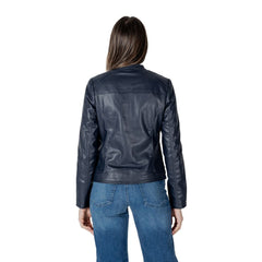 Street One Black Polyester Jackets & Coat