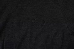 Dolce & Gabbana Black Wool Turtleneck Pullover Sweater