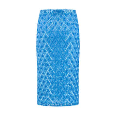 P.A.R.O.S.H. Sequined midi Skirt