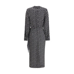 Crida Milano Black Silk Cocktail Dress