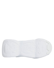 Dolce & Gabbana White Slip On Wave Low Top Sneakers Shoes