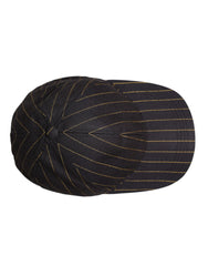 Dolce & Gabbana Brown Stripes Cotton 6 Panels Baseball Cap