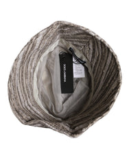 Dolce & Gabbana Multicolor Stripes Cotton Bucket Cap