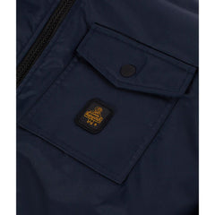 Refrigiwear Blue Polyamide Men Jacket