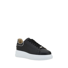 Philipp Plein Black Rubber Low Top Sneakers