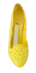 Dolce & Gabbana Yellow Crystal Heels CINDERELLA Shoes