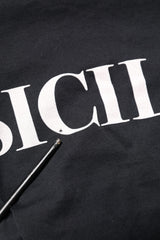 Dolce & Gabbana Black Sicilia Crew Neck Short Sleeve T-shirt