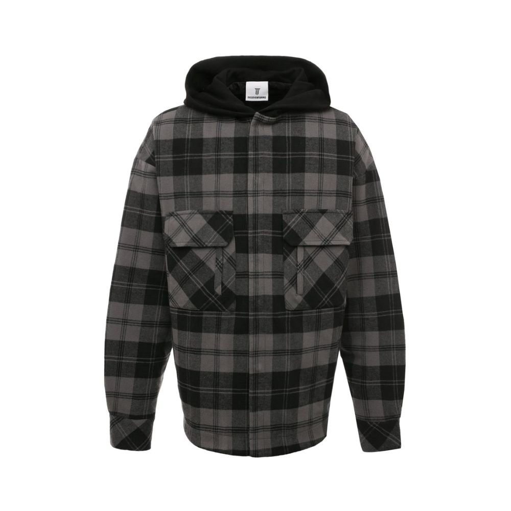 Diego Venturino Gray Cotton Men's Jacket