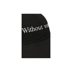 Diego Venturino Black Cotton Hats & Cap