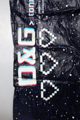 Dolce & Gabbana Dark Blue DG Game Print Cotton Jogger Pants