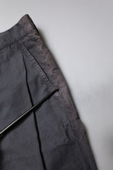 Dolce & Gabbana Dark Gray Cotton Mid Waist Men Bermuda Shorts