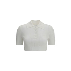 Courrèges Cropped Polo Shirt